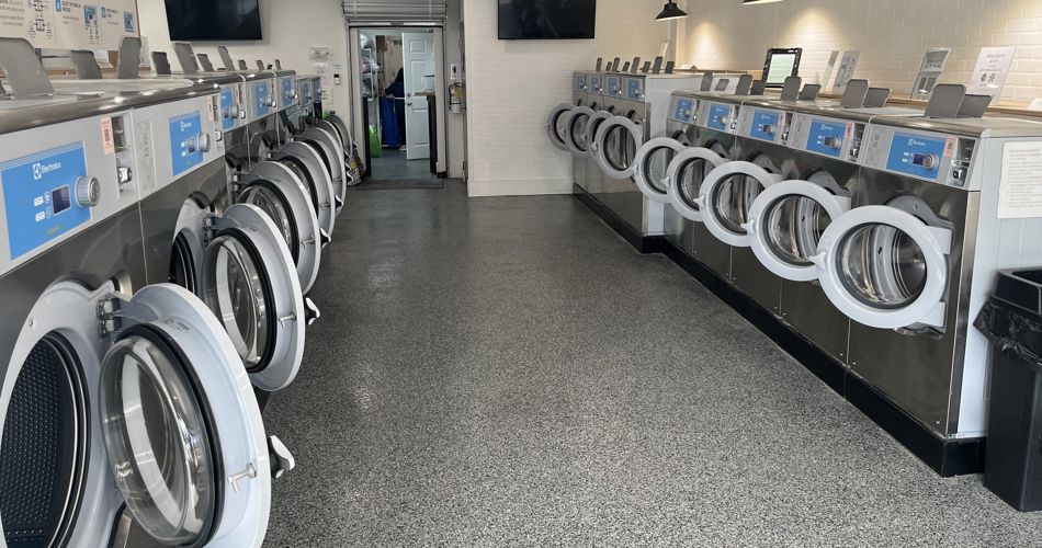inside Pure Laundry store